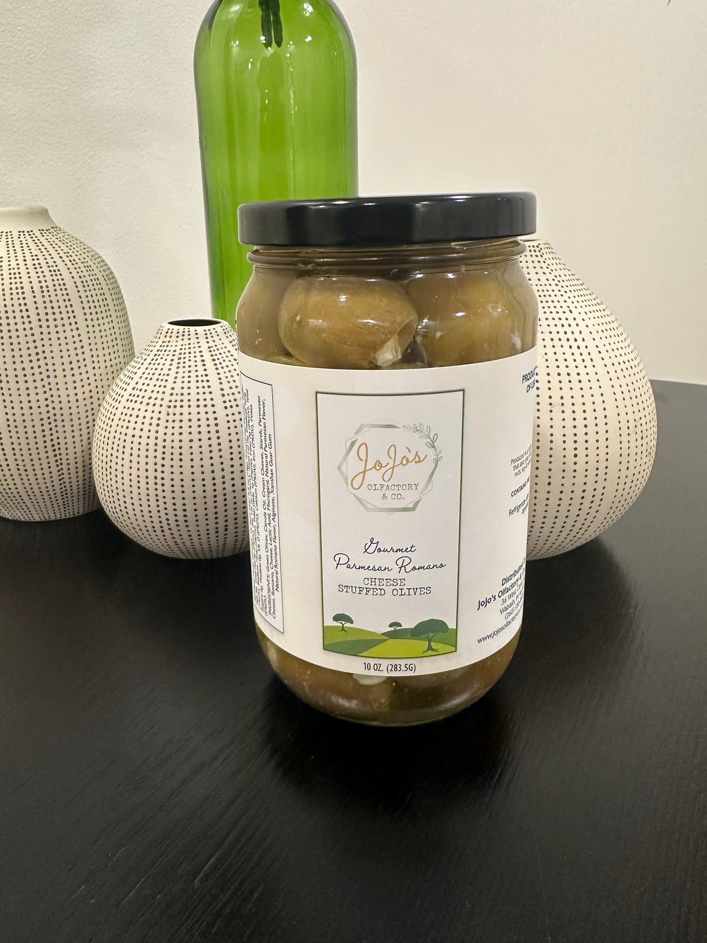 Parmesan Romano Cheese Stuffed Olives